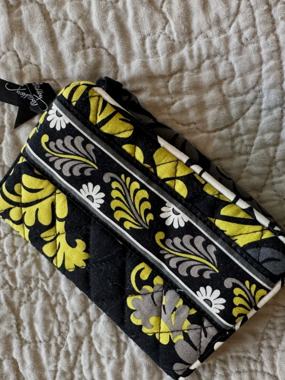 Vera Bradley Baroque Double Kiss Lock Wallet Clutch Retired Pattern